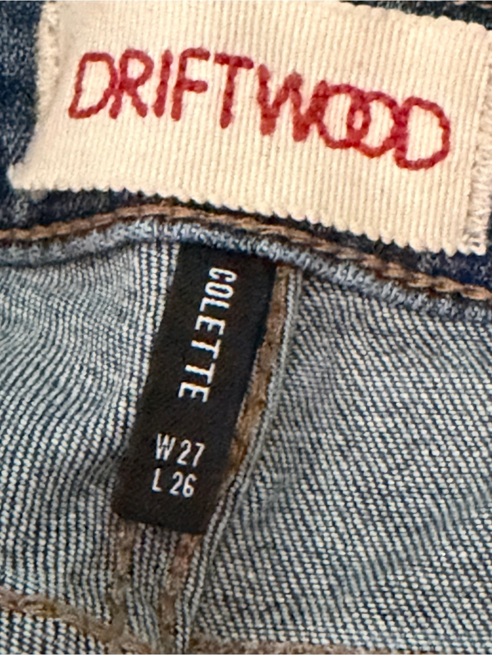 Driftwood Colette Wildflower Embroidered Skinny Jeans โ Size 27 - Picture 5 of 12